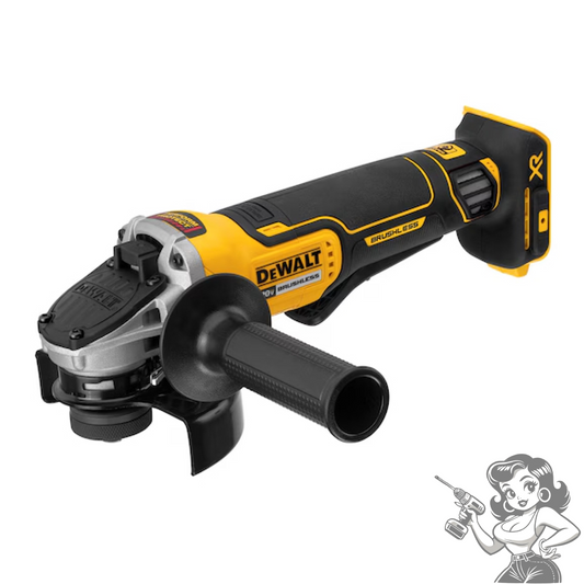 Pulidora Angular 4-1/2 Inalámbrica de 20V MAX - Dewalt - DCG413B